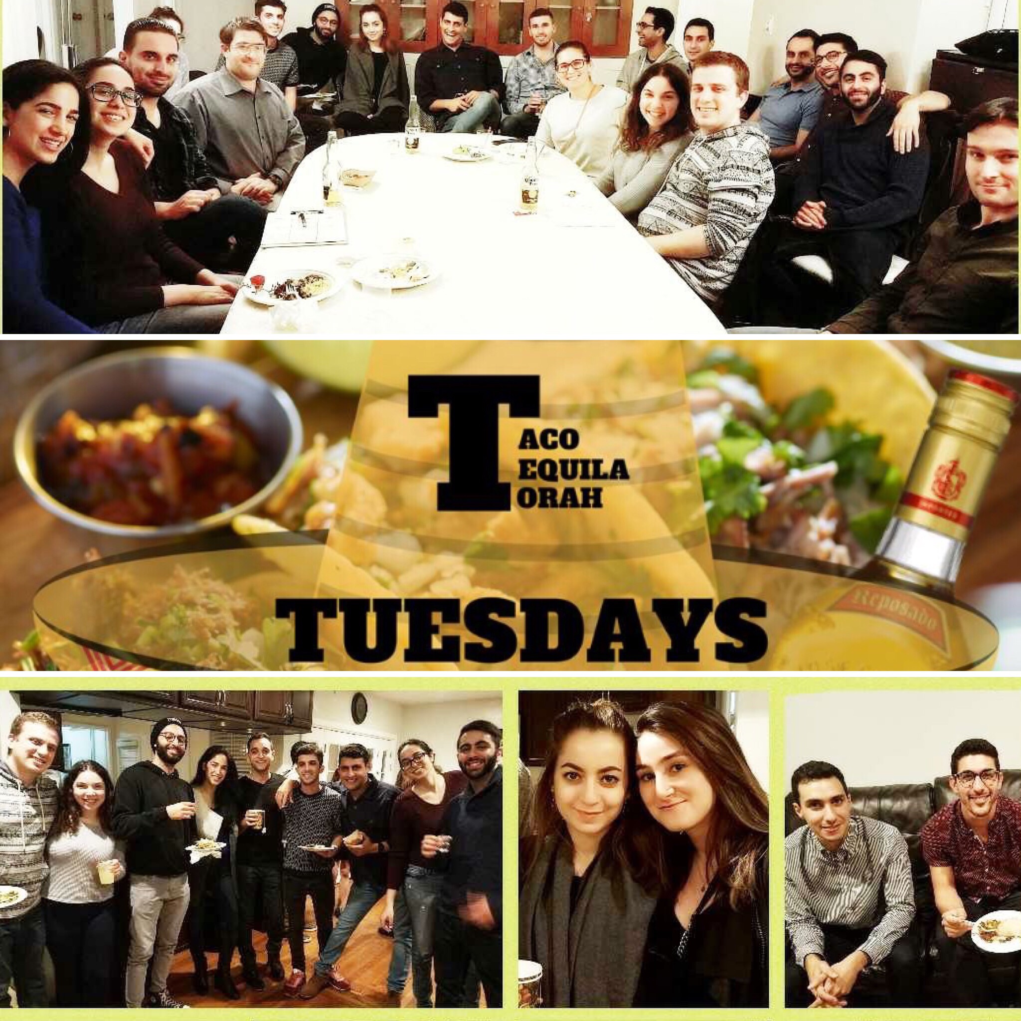 Taco, Tequila, and Torah Tuesdays 03:13:2018 Cover Photo - AishLIT Website