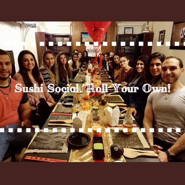 Sushi Social. Roll Your Own Gallery Cover - AishLIT Website