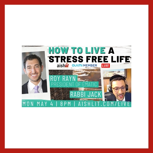 How To Live A Stress Free Life - AishLIT Website