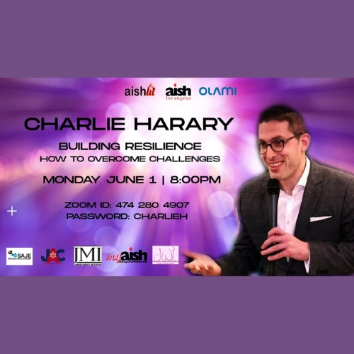 How to Overcome Challanges with Charlie Harary - AishLIT Website