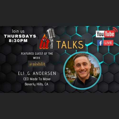 LITtlaks with Guest Speaker Eli Andersen - AishLIT Website