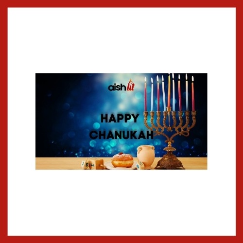 Happy Chanukah Celebration - AishLIT Website