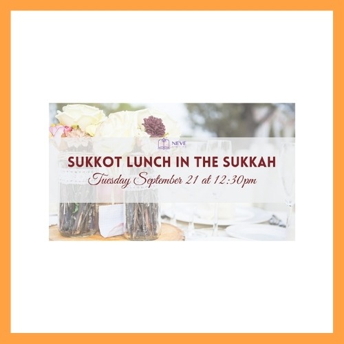 Sukkot Lunch in the Sukkah - AishLIT Website